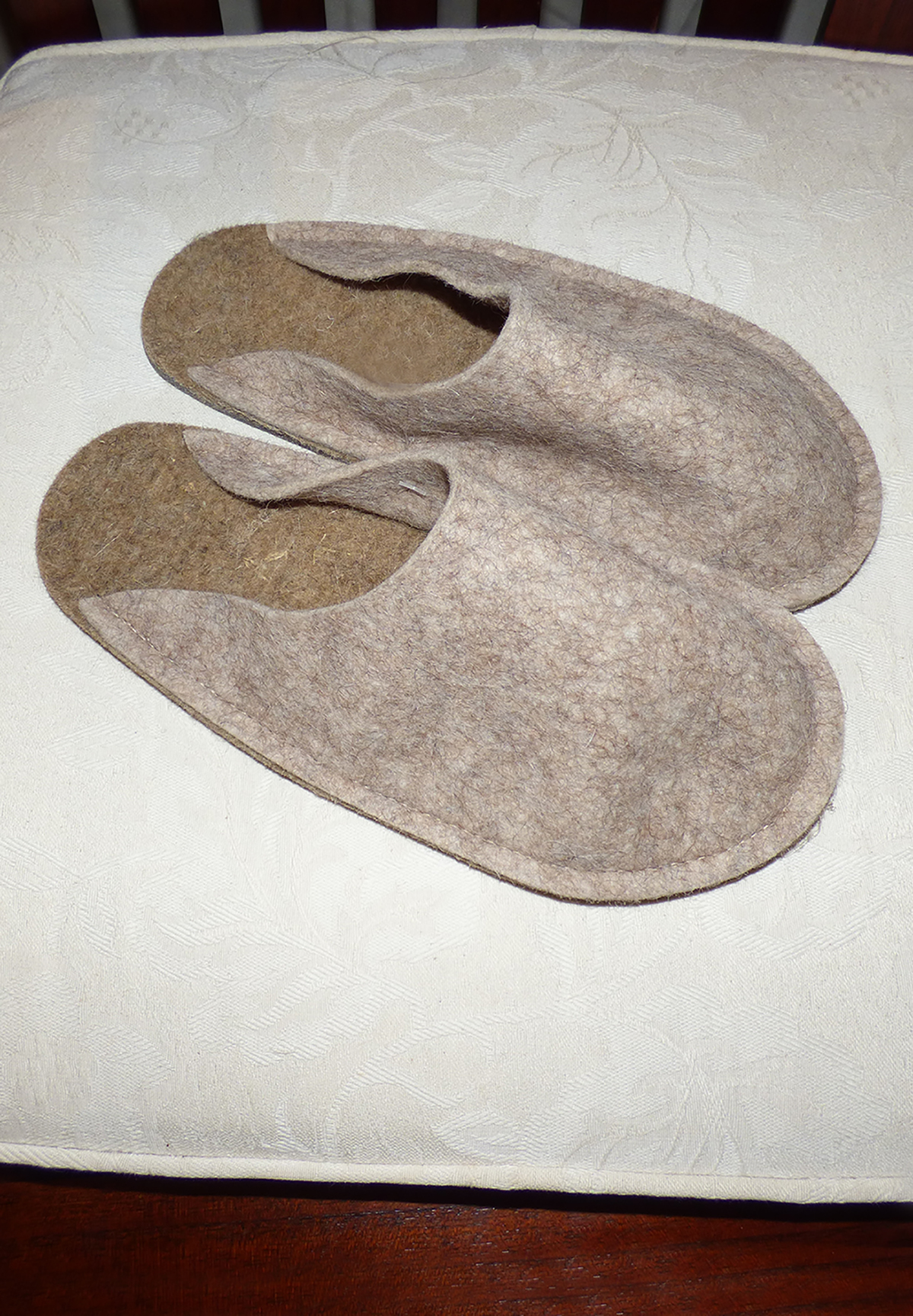 Alpaka Filzpantoffel